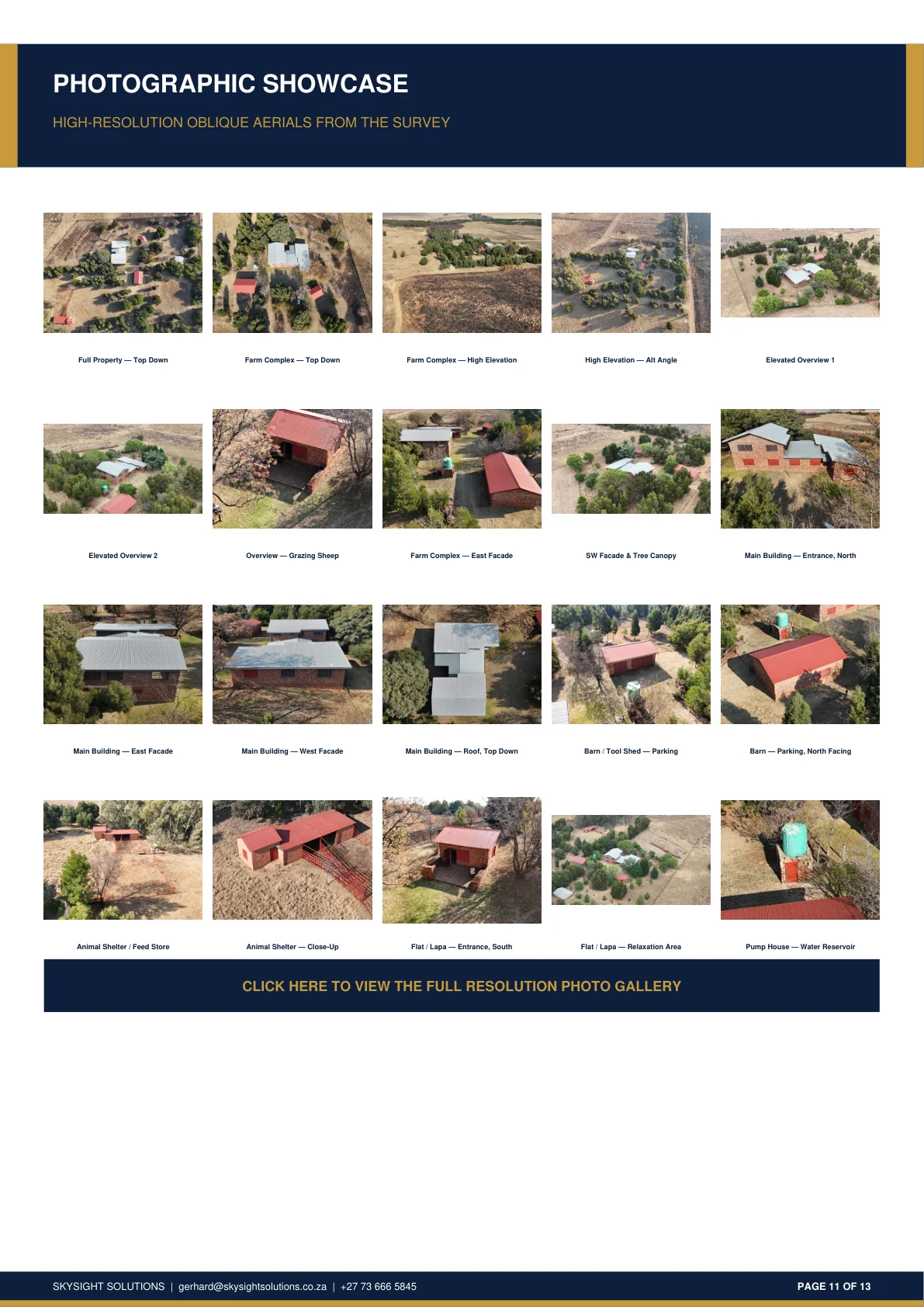 High-Resolution Oblique Aerials